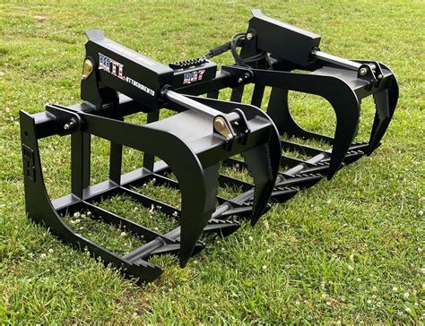 2019 mtl attachments hd 72 skid steer root grapple|mtl rg7 attachments.